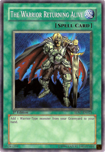 The Warrior Returning Alive [5DS1-EN023] Common - Card Brawlers | Quebec | Canada | Yu-Gi-Oh!