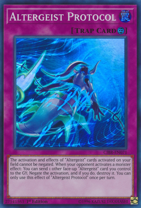 Altergeist Protocol [CIBR-EN071] Super Rare - Yu-Gi-Oh! - Card Brawlers | Quebec | Canada |