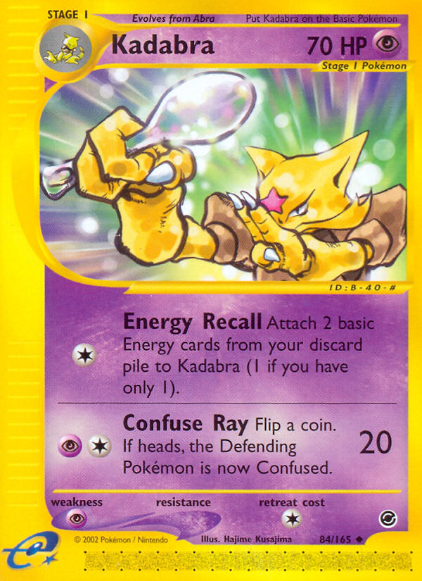 Kadabra (84/165) [Expedition: Base Set] - Card Brawlers | Quebec | Canada | Yu-Gi-Oh!
