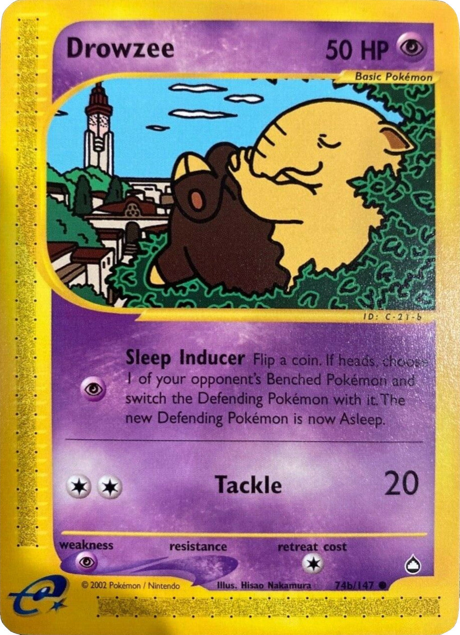 Drowzee (74b/147) [Aquapolis] - Card Brawlers | Quebec | Canada | Yu-Gi-Oh!