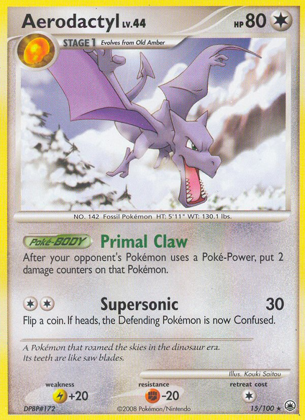 Aerodactyl (15/100) [Diamond & Pearl: Majestic Dawn] - Card Brawlers | Quebec | Canada | Yu-Gi-Oh!