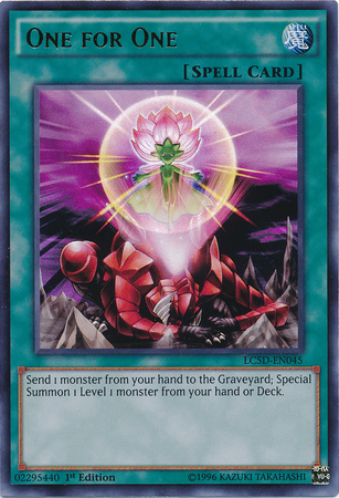 One for One [LC5D-EN045] Ultra Rare - Yu-Gi-Oh! - Card Brawlers | Quebec | Canada |