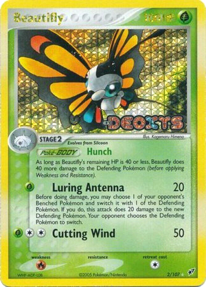 Beautifly (2/107) (Stamped) [EX: Deoxys] - Card Brawlers | Quebec | Canada | Yu-Gi-Oh!
