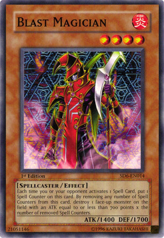 Blast Magician [SD6-EN014] Common - Card Brawlers | Quebec | Canada | Yu-Gi-Oh!