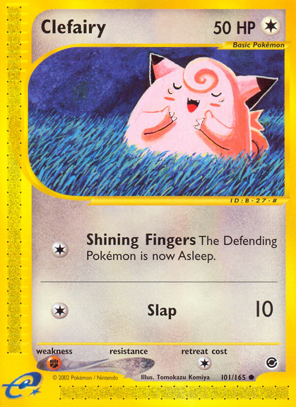 Clefairy (101/165) [Expedition: Base Set] - Card Brawlers | Quebec | Canada | Yu-Gi-Oh!