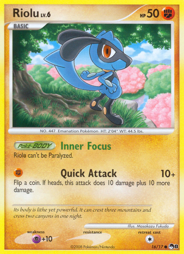 Riolu (16/17) [POP Series 8] - Card Brawlers | Quebec | Canada | Yu-Gi-Oh!
