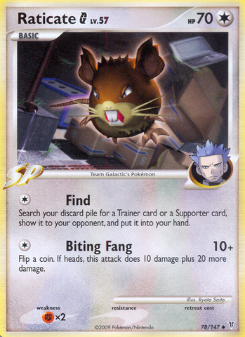 Raticate G (78/147) [Platinum: Supreme Victors] - Card Brawlers | Quebec | Canada | Yu-Gi-Oh!