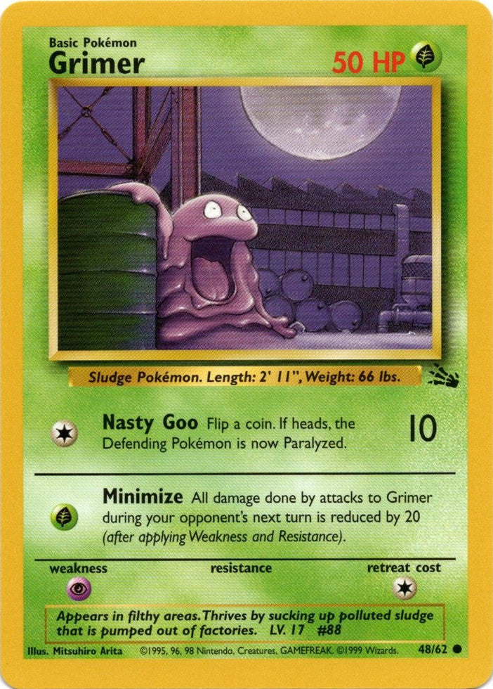 Grimer (48/62) [Fossil Unlimited] - Card Brawlers | Quebec | Canada | Yu-Gi-Oh!