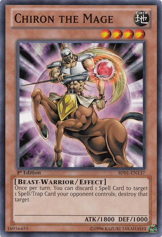 Chiron the Mage [BP01-EN137] Common - Card Brawlers | Quebec | Canada | Yu-Gi-Oh!