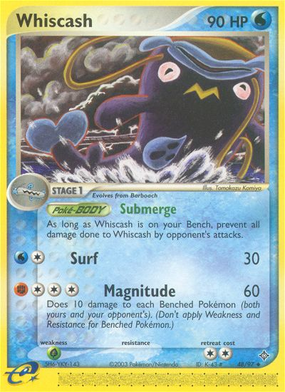 Whiscash (48/97) [EX: Dragon] - Card Brawlers | Quebec | Canada | Yu-Gi-Oh!