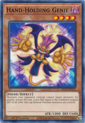 Hand-Holding Genie [DLCS-EN115] Common - Card Brawlers | Quebec | Canada | Yu-Gi-Oh!