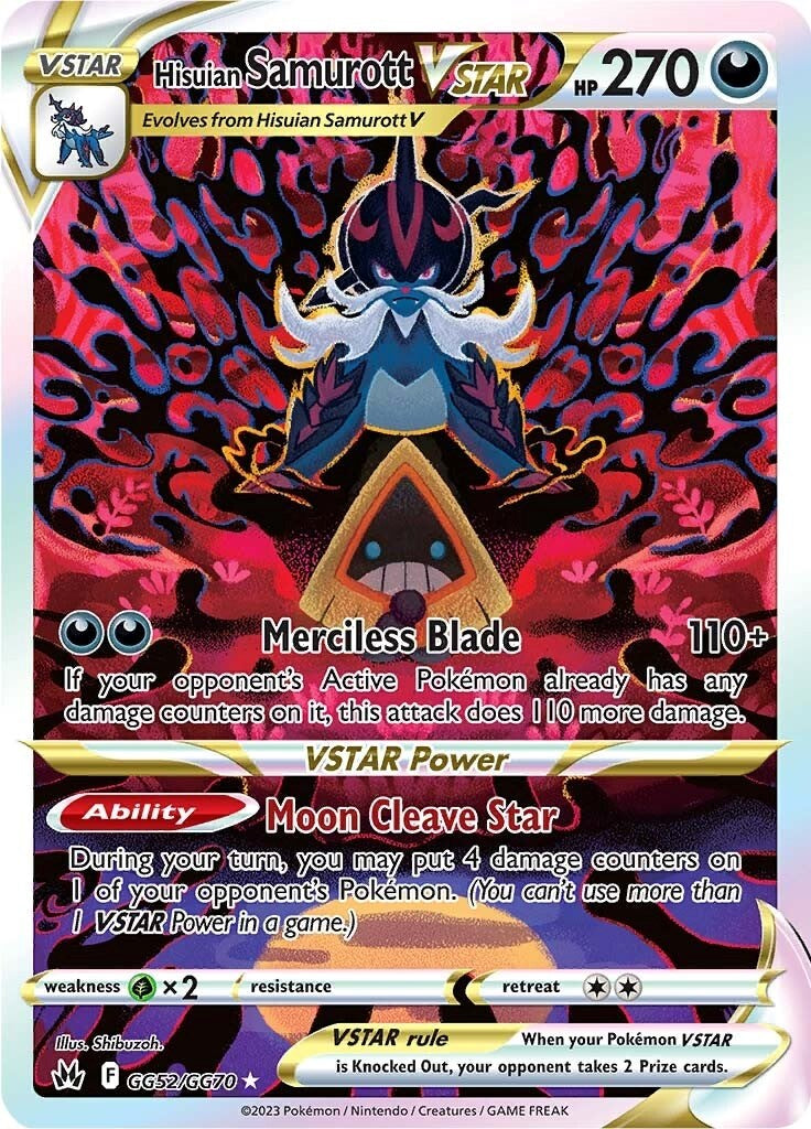 Hisuian Samurott VSTAR (GG52/GG70) [Sword & Shield: Crown Zenith] - Card Brawlers | Quebec | Canada | Yu-Gi-Oh!