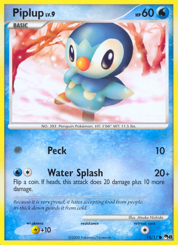 Piplup (15/17) [POP Series 8] - Card Brawlers | Quebec | Canada | Yu-Gi-Oh!
