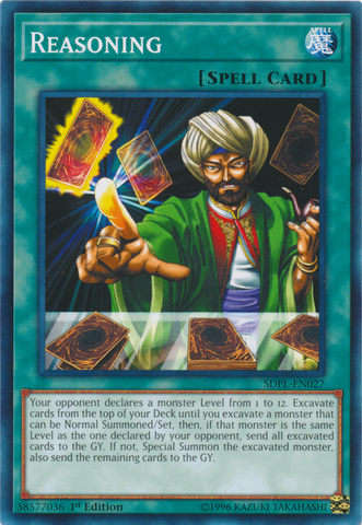 Reasoning [SDPL-EN027] Common - Yu-Gi-Oh! - Card Brawlers | Quebec | Canada |