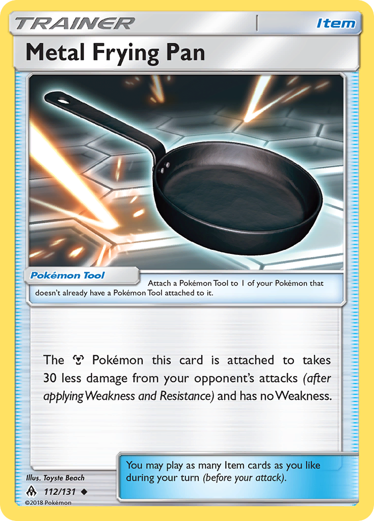 Metal Frying Pan (112/131) [Sun & Moon: Forbidden Light] - Card Brawlers | Quebec | Canada | Yu-Gi-Oh!