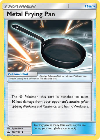 Metal Frying Pan (112/131) [Sun & Moon: Forbidden Light] - Card Brawlers | Quebec | Canada | Yu-Gi-Oh!