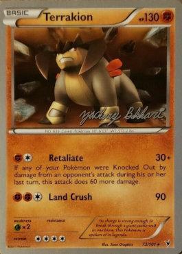 Terrakion (73/101) (CMT - Zachary Bokhari) [World Championships 2012] - Card Brawlers | Quebec | Canada | Yu-Gi-Oh!