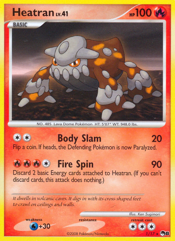 Heatran (1/17) [POP Series 8] - Card Brawlers | Quebec | Canada | Yu-Gi-Oh!