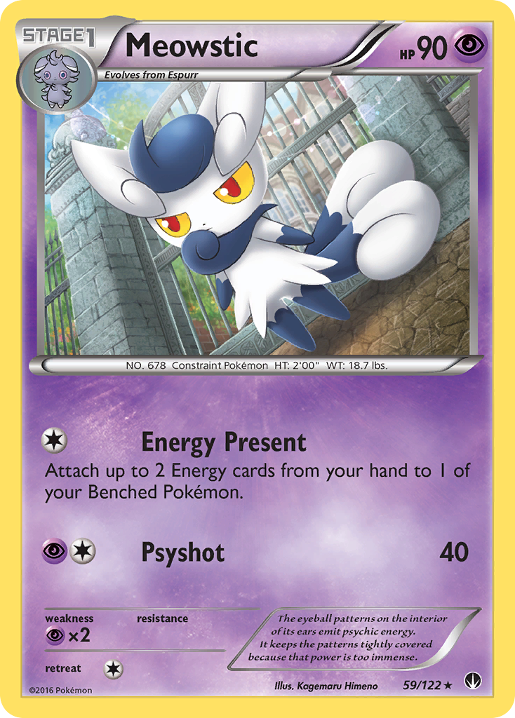 Meowstic (59/122) [XY: BREAKpoint] - Card Brawlers | Quebec | Canada | Yu-Gi-Oh!