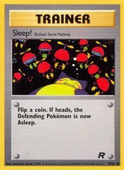 Sleep! (79/82) [Team Rocket Unlimited] - Card Brawlers | Quebec | Canada | Yu-Gi-Oh!