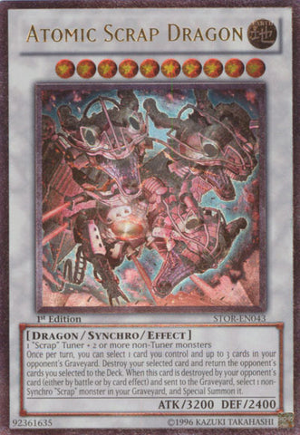Atomic Scrap Dragon [STOR-EN043] Ultimate Rare - Card Brawlers | Quebec | Canada | Yu-Gi-Oh!