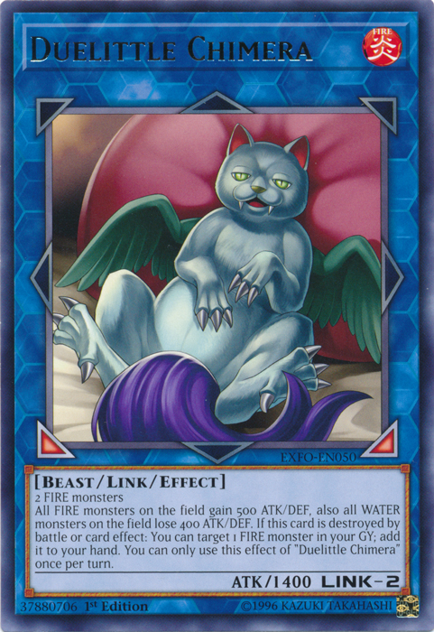 Duelittle Chimera [EXFO-EN050] Rare - Card Brawlers | Quebec | Canada | Yu-Gi-Oh!