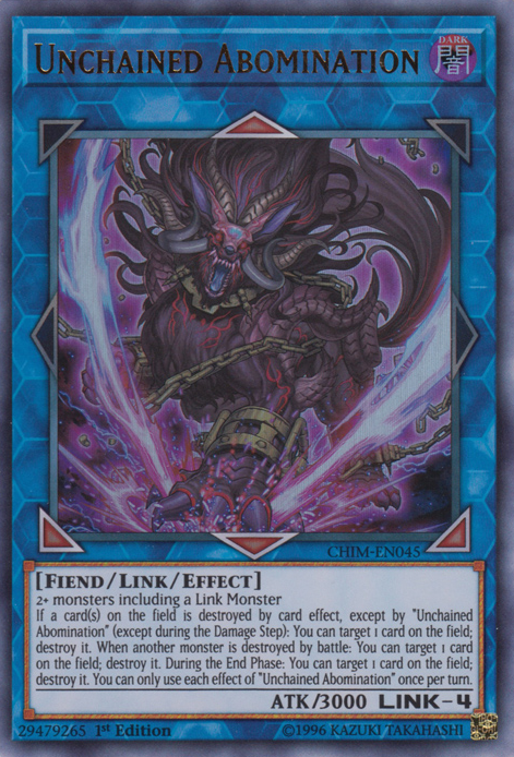 Unchained Abomination [CHIM-EN045] Ultra Rare - Card Brawlers | Quebec | Canada | Yu-Gi-Oh!