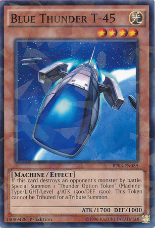 Blue Thunder T-45 [BP03-EN039] Shatterfoil Rare - Card Brawlers | Quebec | Canada | Yu-Gi-Oh!