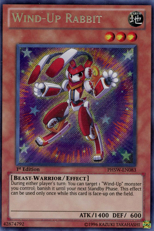 Wind-Up Rabbit [PHSW-EN083] Secret Rare - Card Brawlers | Quebec | Canada | Yu-Gi-Oh!