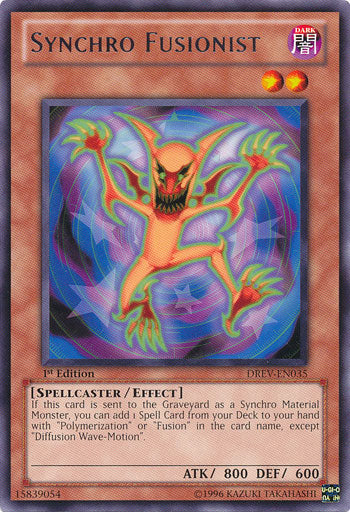 Synchro Fusionist [DREV-EN035] Rare - Yu-Gi-Oh! - Card Brawlers | Quebec | Canada |