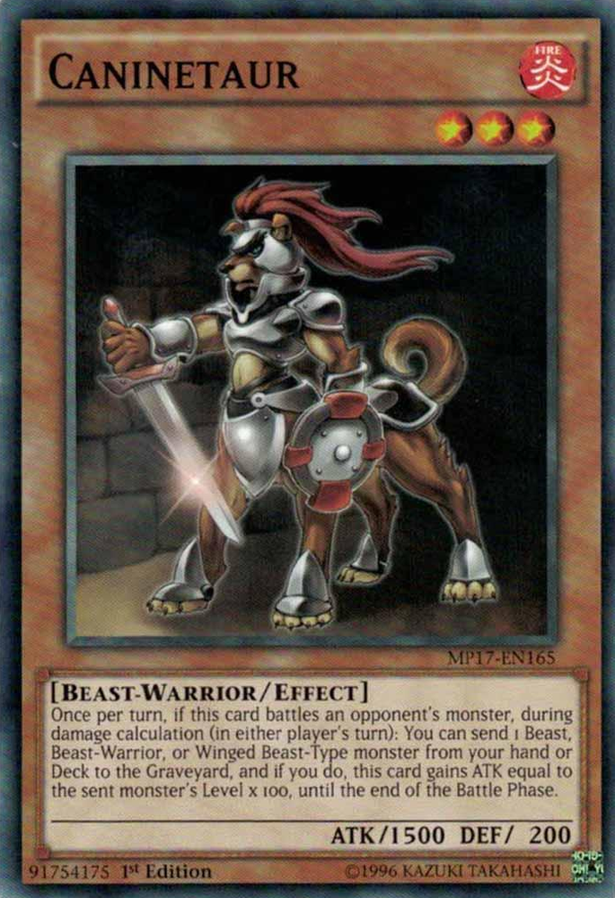 Caninetaur [MP17-EN165] Common - Card Brawlers | Quebec | Canada | Yu-Gi-Oh!