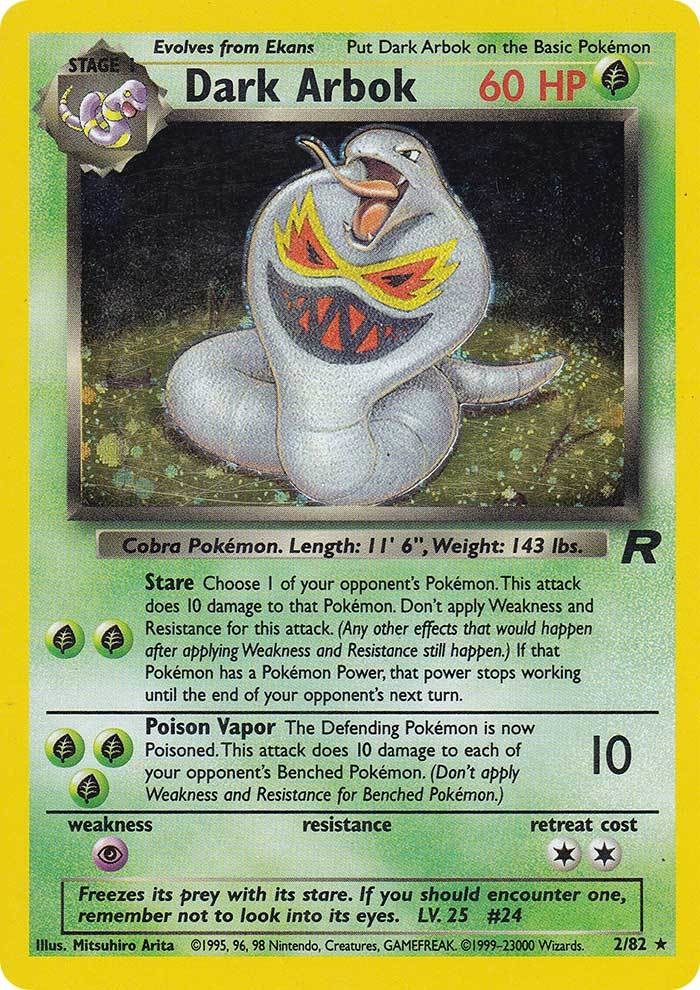 Dark Arbok (2/82) [Team Rocket Unlimited] - Card Brawlers | Quebec | Canada | Yu-Gi-Oh!