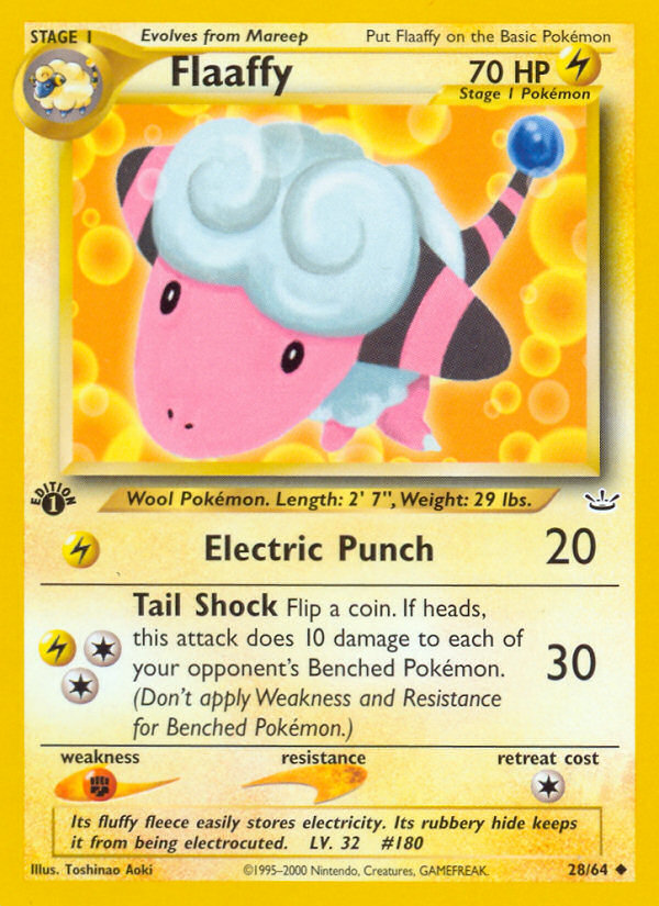 Flaaffy (28/64) [Neo Revelation 1st Edition] - Card Brawlers | Quebec | Canada | Yu-Gi-Oh!