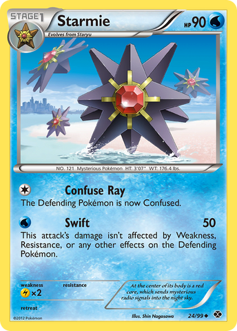 Starmie (24/99) [Black & White: Next Destinies] - Card Brawlers | Quebec | Canada | Yu-Gi-Oh!