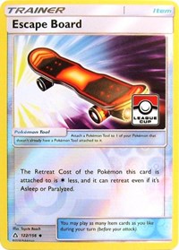 Escape Board (122/156) (League Promo) [Sun & Moon: Ultra Prism] - Card Brawlers | Quebec | Canada | Yu-Gi-Oh!