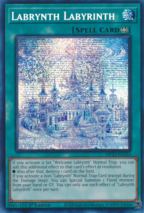 Labrynth Labyrinth [MP23-EN233] Prismatic Secret Rare - Card Brawlers | Quebec | Canada | Yu-Gi-Oh!