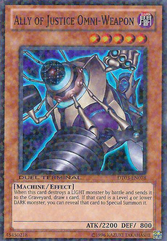 Ally of Justice Omni-Weapon [DT03-EN078] Super Rare - Card Brawlers | Quebec | Canada | Yu-Gi-Oh!
