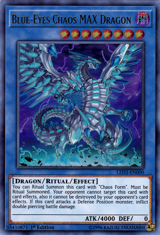 Blue-Eyes Chaos MAX Dragon [LED3-EN000] Ultra Rare - Card Brawlers | Quebec | Canada | Yu-Gi-Oh!