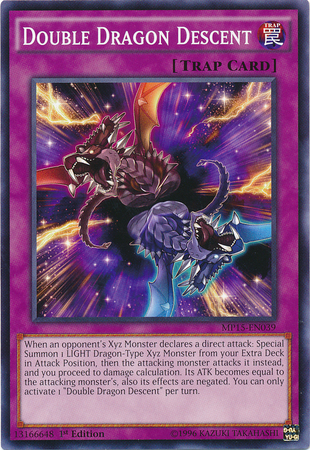 Double Dragon Descent [MP15-EN039] Common - Yu-Gi-Oh! - Card Brawlers | Quebec | Canada |