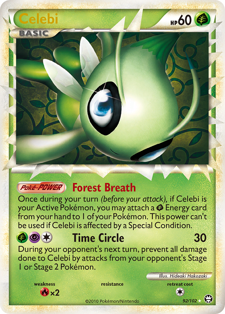 Celebi (92/102) [HeartGold & SoulSilver: Triumphant] - Card Brawlers | Quebec | Canada | Yu-Gi-Oh!