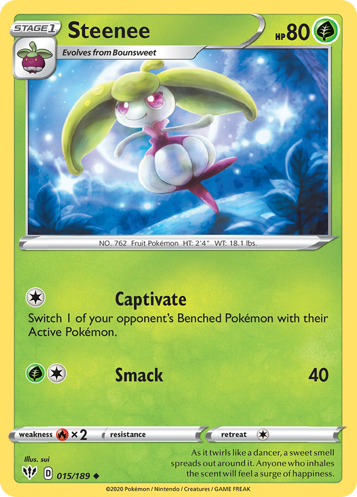 Steenee (015/189) [Sword & Shield: Darkness Ablaze] - Card Brawlers | Quebec | Canada | Yu-Gi-Oh!