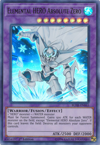 Elemental Hero Absolute Zero [BLHR-EN065] Ultra Rare - Card Brawlers | Quebec | Canada | Yu-Gi-Oh!