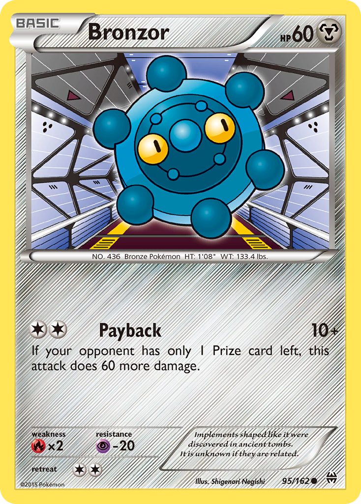 Bronzor (95/162) [XY: BREAKthrough] - Card Brawlers | Quebec | Canada | Yu-Gi-Oh!