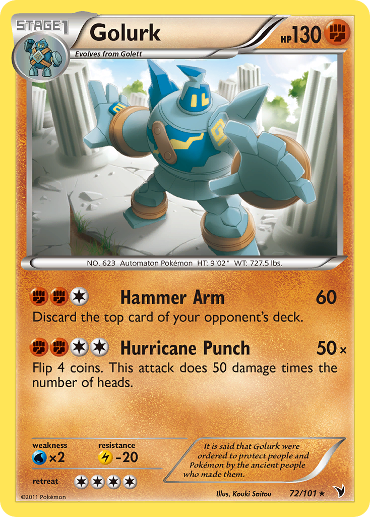 Golurk (72/101) [Black & White: Noble Victories] - Card Brawlers | Quebec | Canada | Yu-Gi-Oh!