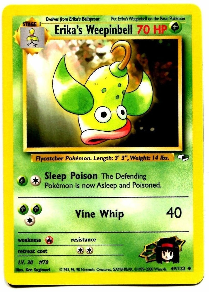 Erika's Weepinbell (49/132) [Gym Heroes Unlimited] - Card Brawlers | Quebec | Canada | Yu-Gi-Oh!