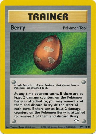 Berry (99/111) [Neo Genesis Unlimited] - Card Brawlers | Quebec | Canada | Yu-Gi-Oh!