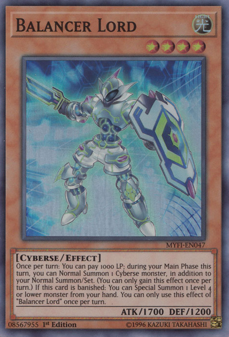 Balancer Lord [MYFI-EN047] Super Rare - Card Brawlers | Quebec | Canada | Yu-Gi-Oh!