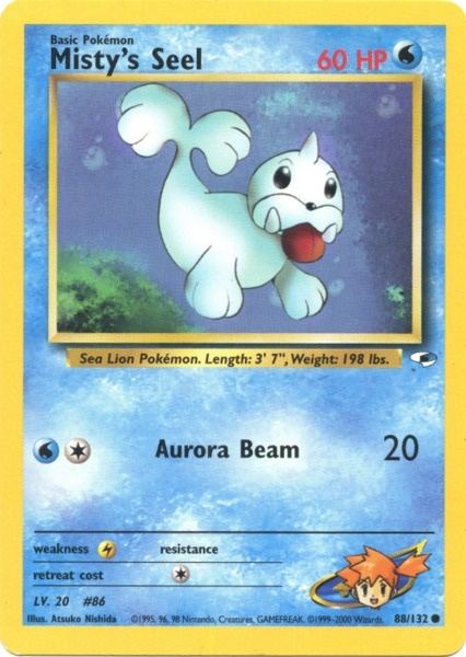 Misty's Seel (88/132) [Gym Heroes Unlimited] - Card Brawlers | Quebec | Canada | Yu-Gi-Oh!