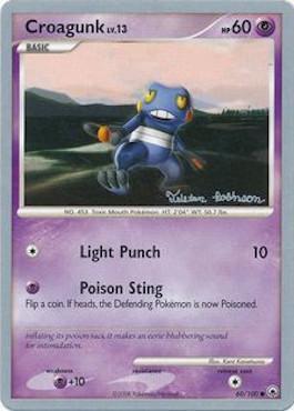 Croagunk LV.13 (60/100) (Intimidation - Tristan Robinson) [World Championships 2008] - Card Brawlers | Quebec | Canada | Yu-Gi-Oh!
