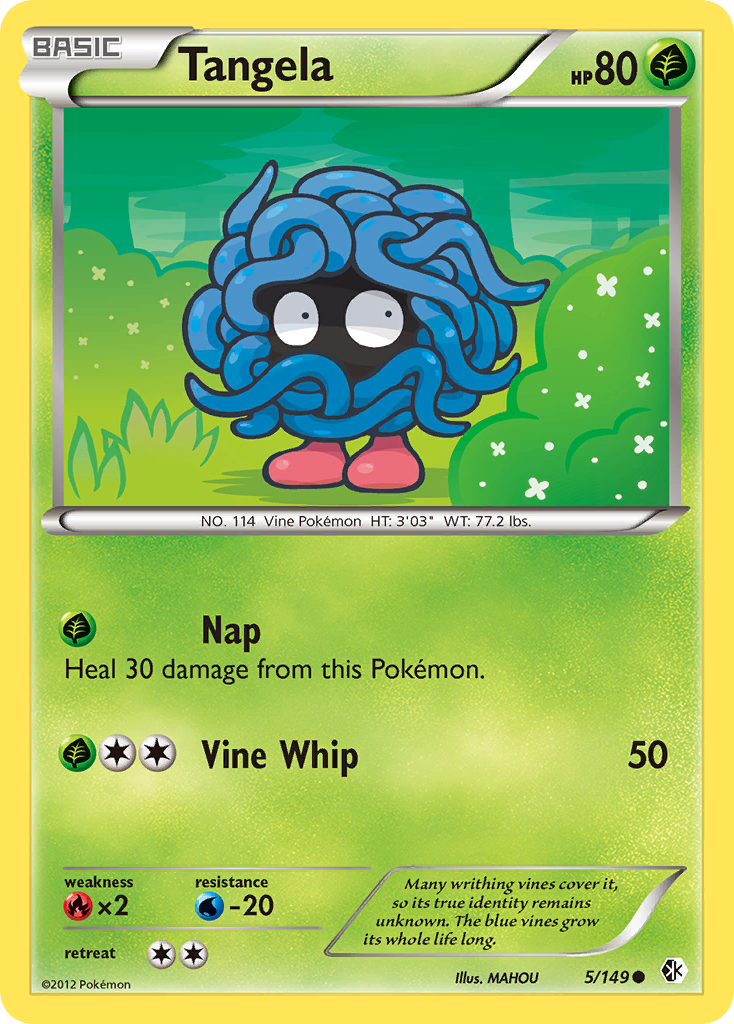 Tangela (5/149) [Black & White: Boundaries Crossed] - Card Brawlers | Quebec | Canada | Yu-Gi-Oh!